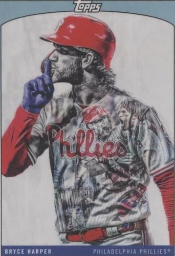 2022 Topps X Lauren Taylor - Bryce Harper #3