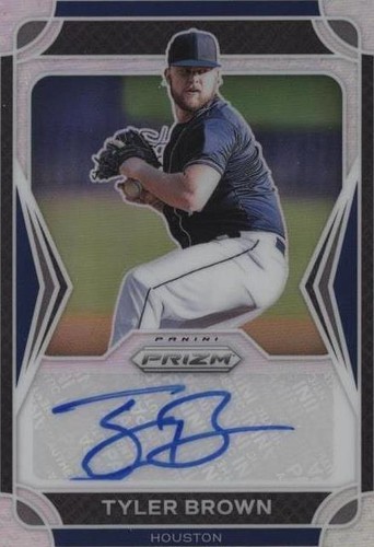 2021 Panini Prizm Draft Picks - Tyler Brown #AU-TB