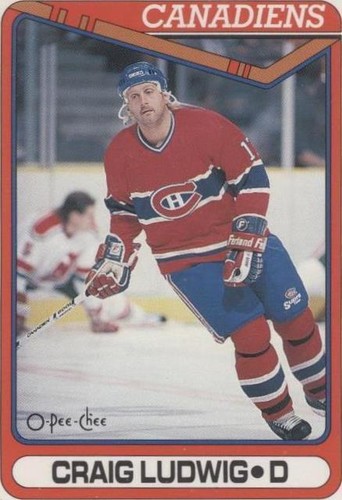 1990-91 O-Pee-Chee - Craig Ludwig #412