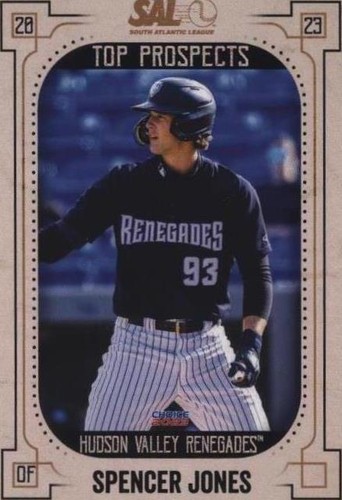 2023 Choice South Atlantic League Top Prospects - Spencer Jones #23