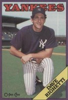 1988 O-Pee-Chee - Dave Righetti #155