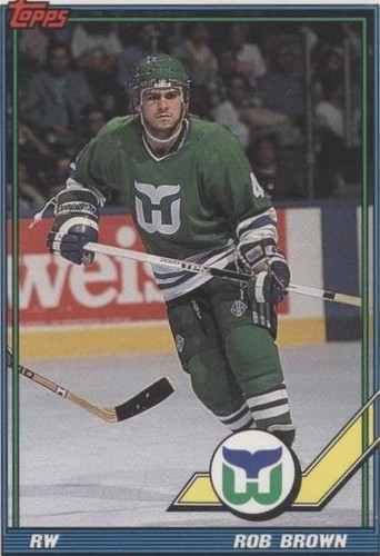 1991-92 Topps - Rob Brown #83