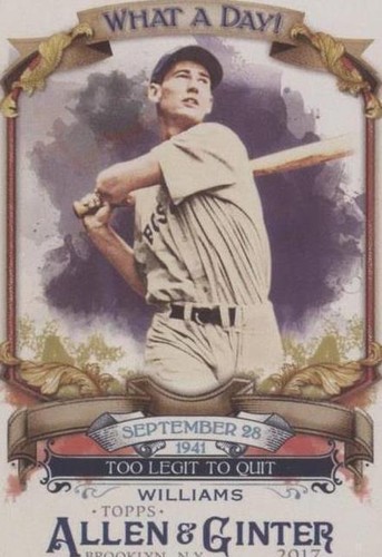2017 Topps Allen & Ginter - Ted Williams #WAD-47