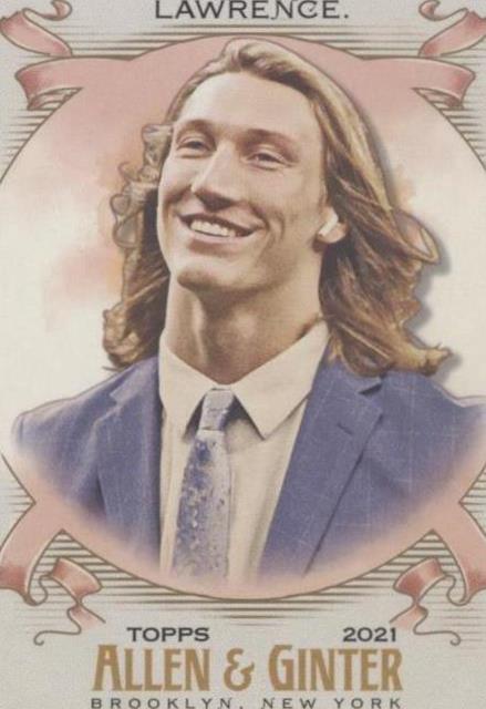 2021 Topps Allen & Ginter's Trevor Lawrence #279