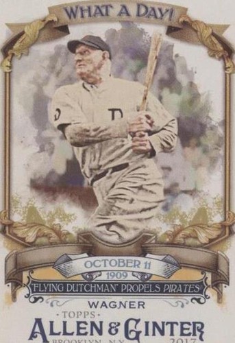 2017 Topps Allen & Ginter - Honus Wagner #WAD-22