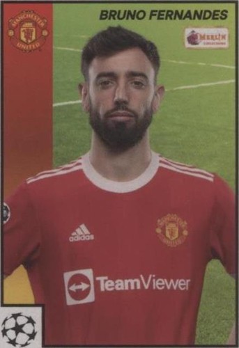 2021-22 Topps Merlin's Heritage 97 UCL Bruno Fernandes #38
