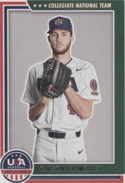 2022 Panini USA Baseball Stars & Stripes - Carson Palmquist #24