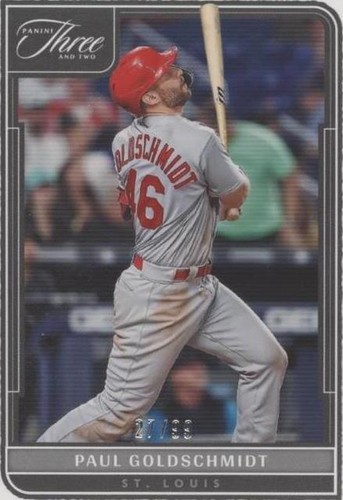 2022 Panini Three and Two - Paul Goldschmidt #60