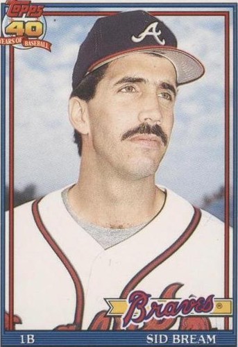 1991 Topps Traded - Sid Bream #13T