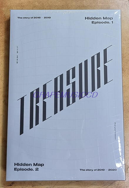 ATEEZフォトブックTREASURE : Hidden Map Package Ateez Treasure Hidden Map: Package Photobook – Choice Music LA