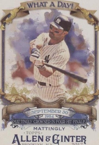 2017 Topps Allen & Ginter - Don Mattingly #WAD-56