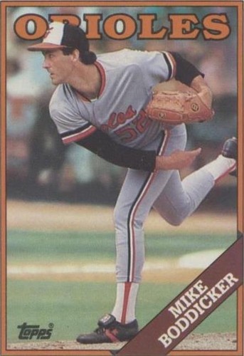 1988 Topps - Mike Boddicker #725