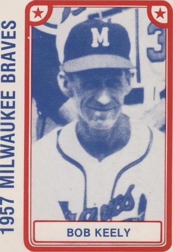 1980 TCMA 1957 Milwaukee Braves - Bob Keely #1980-033