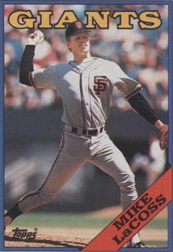 1988 Topps - Mike LaCoss #754