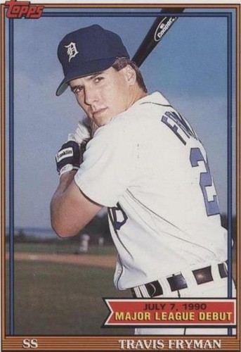 1990-91 Topps Major League Debut 1990 - Travis Fryman #49