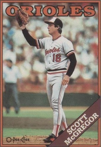 1988 O-Pee-Chee - Scott McGregor #254