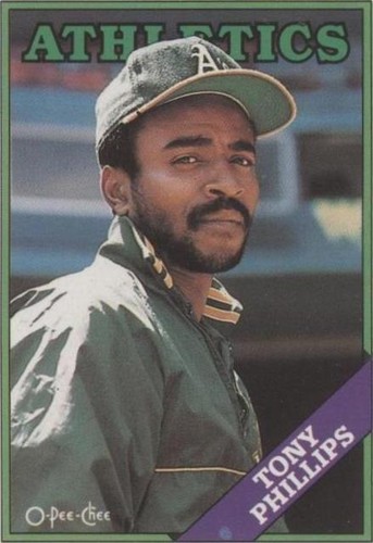 1988 O-Pee-Chee - Tony Phillips #12