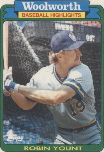 1990 Topps Woolworth Baseball Highlights - Robin Yount #22