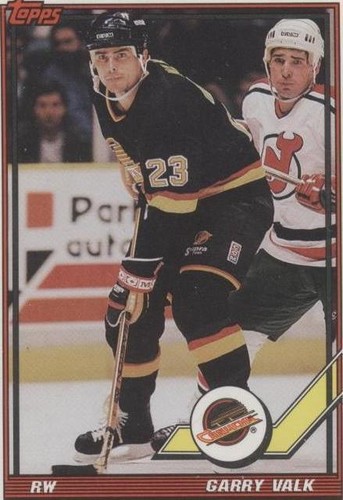 1991-92 Topps - Garry Valk #117