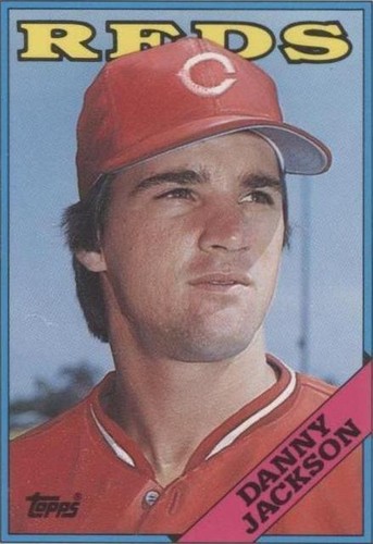 1988 Topps Traded - Danny Jackson #55T