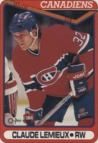 1990-91 O-Pee-Chee - Claude Lemieux #451