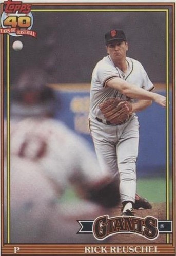 1991 O-Pee-Chee - Rick Reuschel #422