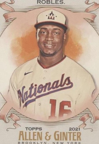 2021 Topps Allen & Ginter's - Victor Robles #180