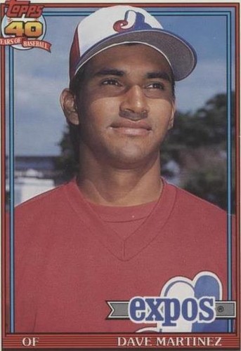 1991 O-Pee-Chee - Dave Martinez #24
