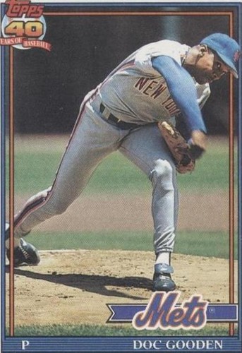 1991 Topps - Dwight Gooden #330