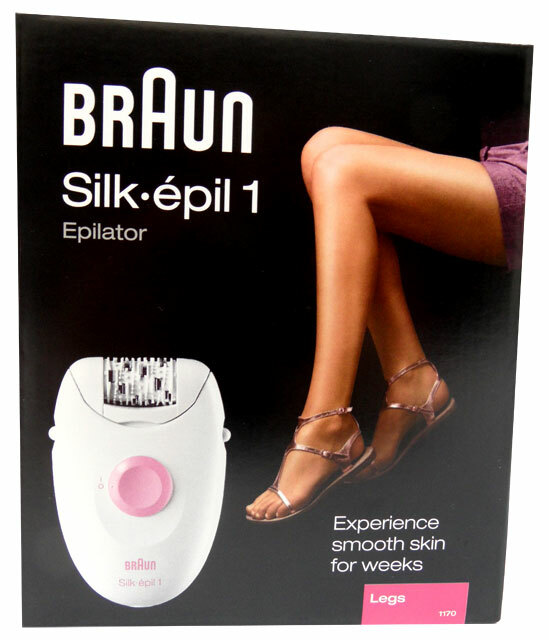 Braun 1170 Silk-épil 1 Epilierer Legs & Body NEU 