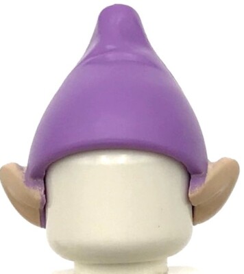 Lego New Medium Lavender Minifigure Headgear Hat Elf Dwarf Pointed Ears Part