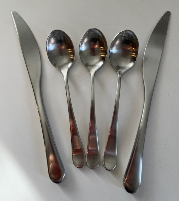 Gs Gourmet Settings Windermere Satin Teaspoons Knives