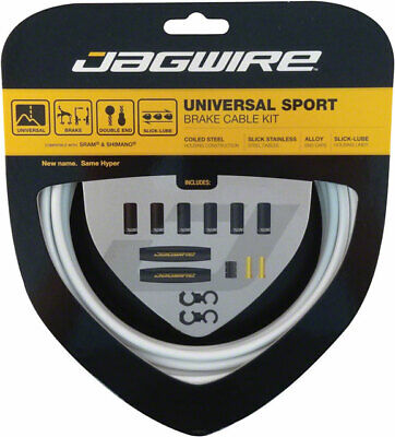 Jagwire Universale Sport Cavo Del Freno Kit Bianco