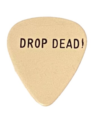 Vintage Guitar Picks-D Andrea 351-Ad-Lib-DROP DEAD- Joe Macey collection