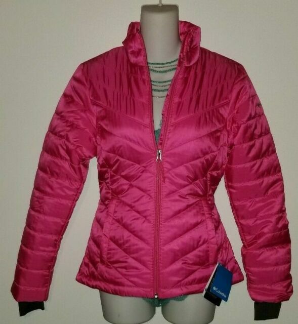 Columbia Women's Morning Light II Omni Heat Insulated Winter Jacket Rose Pink
