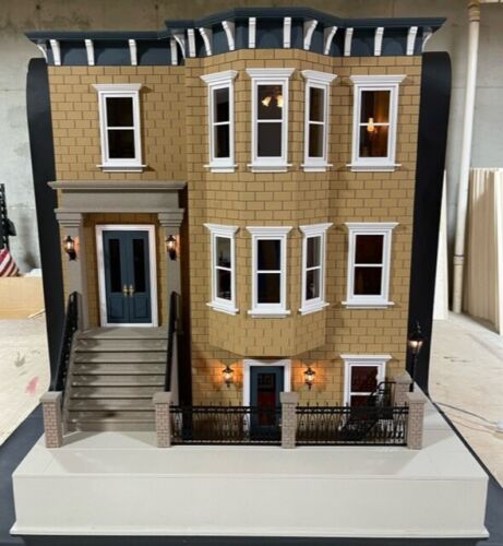 Park Ave. Grand Mansion 1:12 COMPLETED DOLLHOUSE