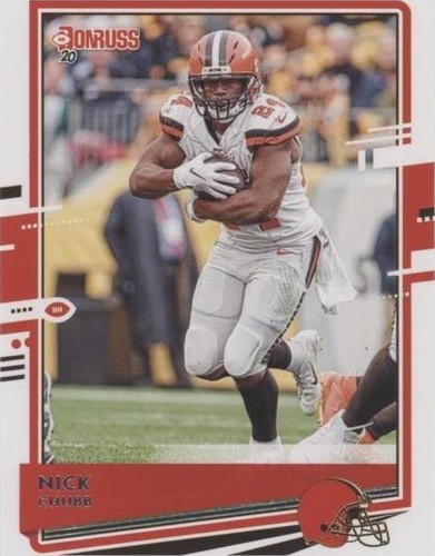 2020 Panini Donruss Nick Chubb #72
