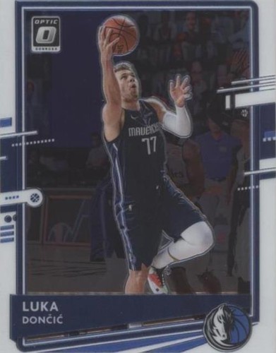 Luka Doncic 2020-21 PANINI Donruss Optic Base 24/39 Black