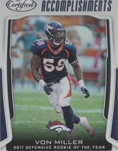 2017 Panini Certified Von Miller #CA-VM