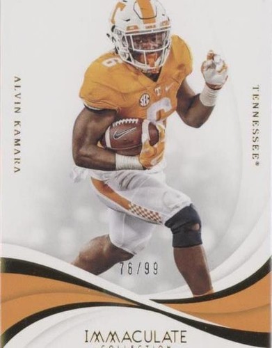 2019 Panini Immaculate Collection Collegiate Alvin Kamara #4