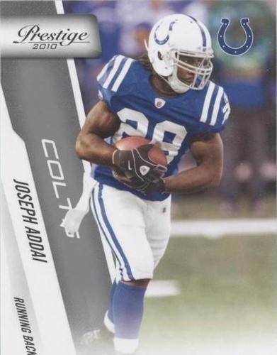 2010 Playoff Prestige Joseph Addai #85