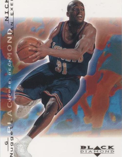 2000-01 Upper Deck Black Diamond - Nick Van Exel #20 for