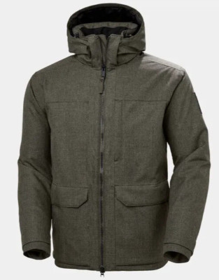 NEW $350 HELLY HANSEN Mens Sz XL Insulated Waterproof Jacket HellyTech Green