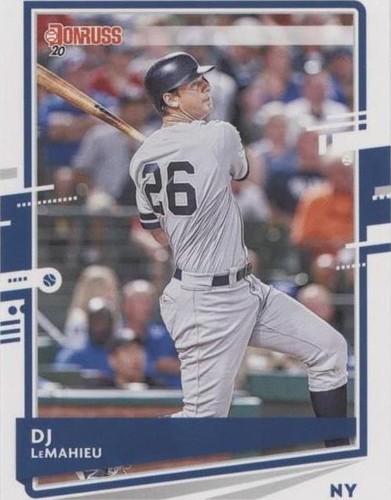 2020 Panini Donruss DJ LeMahieu #119