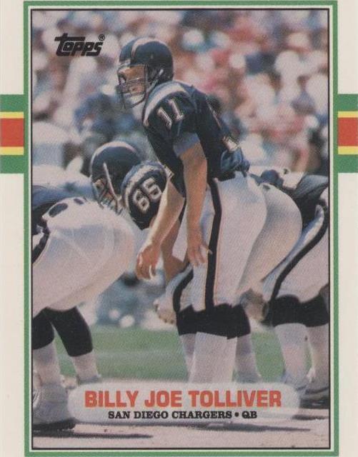 1989 Topps Traded Billy Joe Tolliver #86T