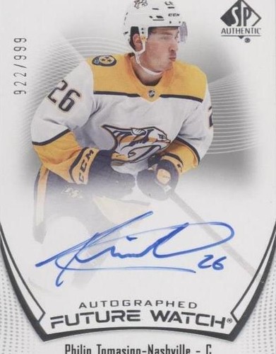 2021-22 SP Authentic - Philip Tomasino #143