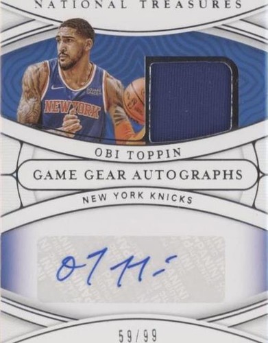 National Treasures LEBOEUF 直筆サイン 99シリ 2022-23 Panini National Treasures Signatures /99 Obi Toppin