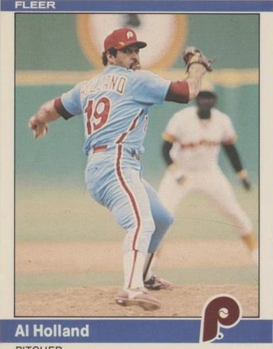 1984 Fleer - Al Holland #35
