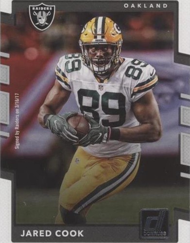 2017 Panini Donruss Jared Cook #294