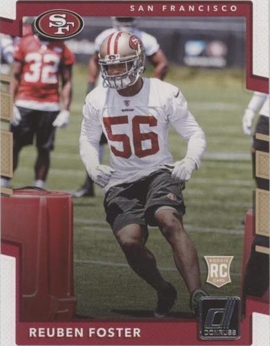 2017 Panini Donruss Reuben Foster #382